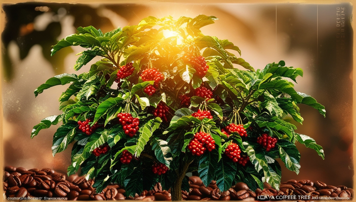 café kenia árbol cafeto